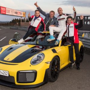 Porsche  GT RS Nurburgring record