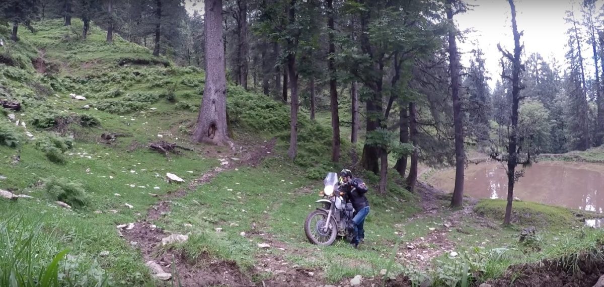 RE Himalayan Stuck