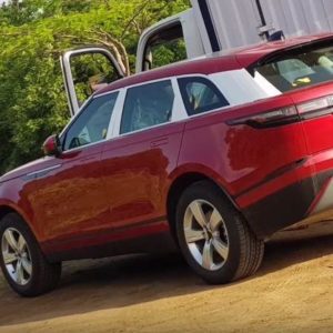 Range Rover Velar spotted in India
