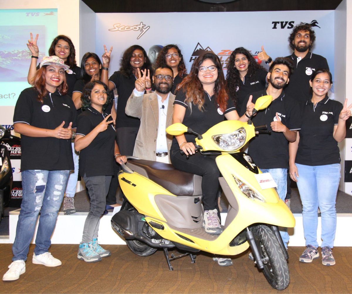 Riders from TVS Himalayan Highs Season