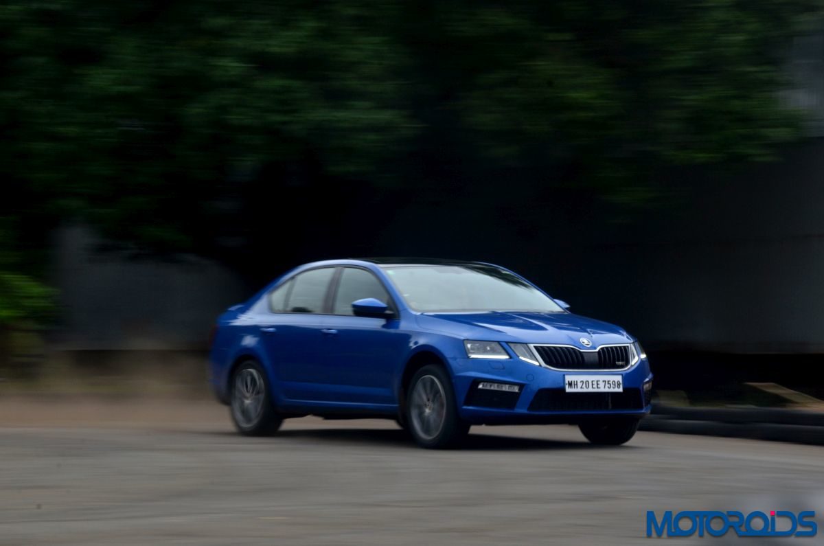 SkodaOctaviaRSIndiaACTION()