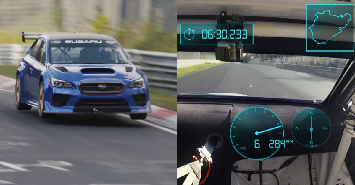 Subaru On Steroids Laps Nurburgring Nordschleife In Under  Minutes Feature Image