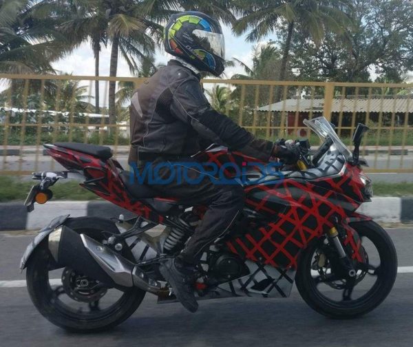 TVS Akula SS spotted