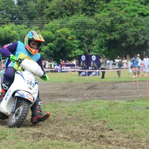 TVS Racing Gulf Monsoon Bhopal Scooter Autocross