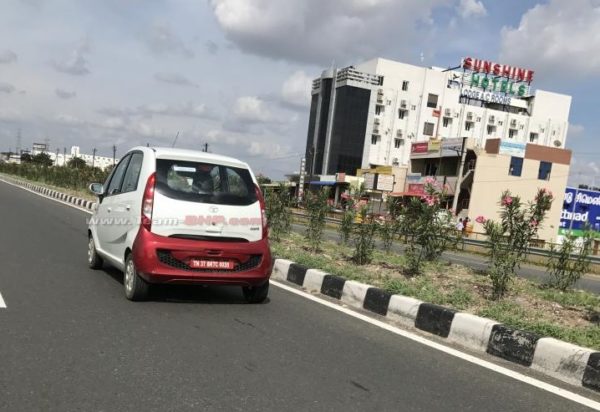 Tata Nano EV spotted testing