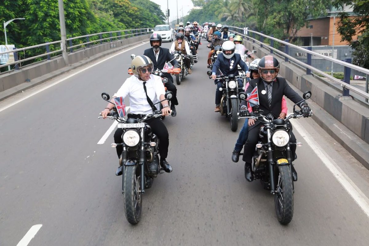 Triumph Motorcycles Organises Distinguished Gentlemans Ride
