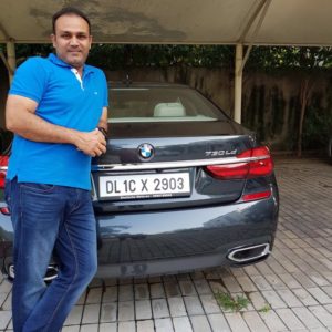 Virender Sehwag BMW  Series