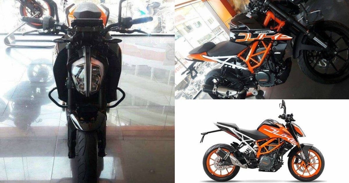 KTM Duke  black collage