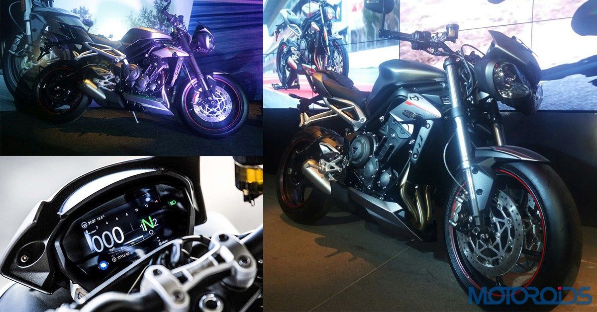 Triumph Street Triple  India Launch