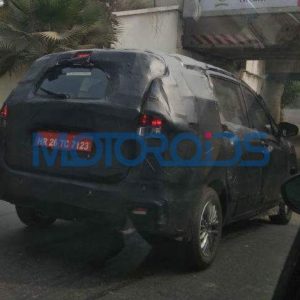 Maruti Suzuki Ertiga spotted testing