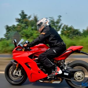 Ducati SuperSport S Review Action Shots