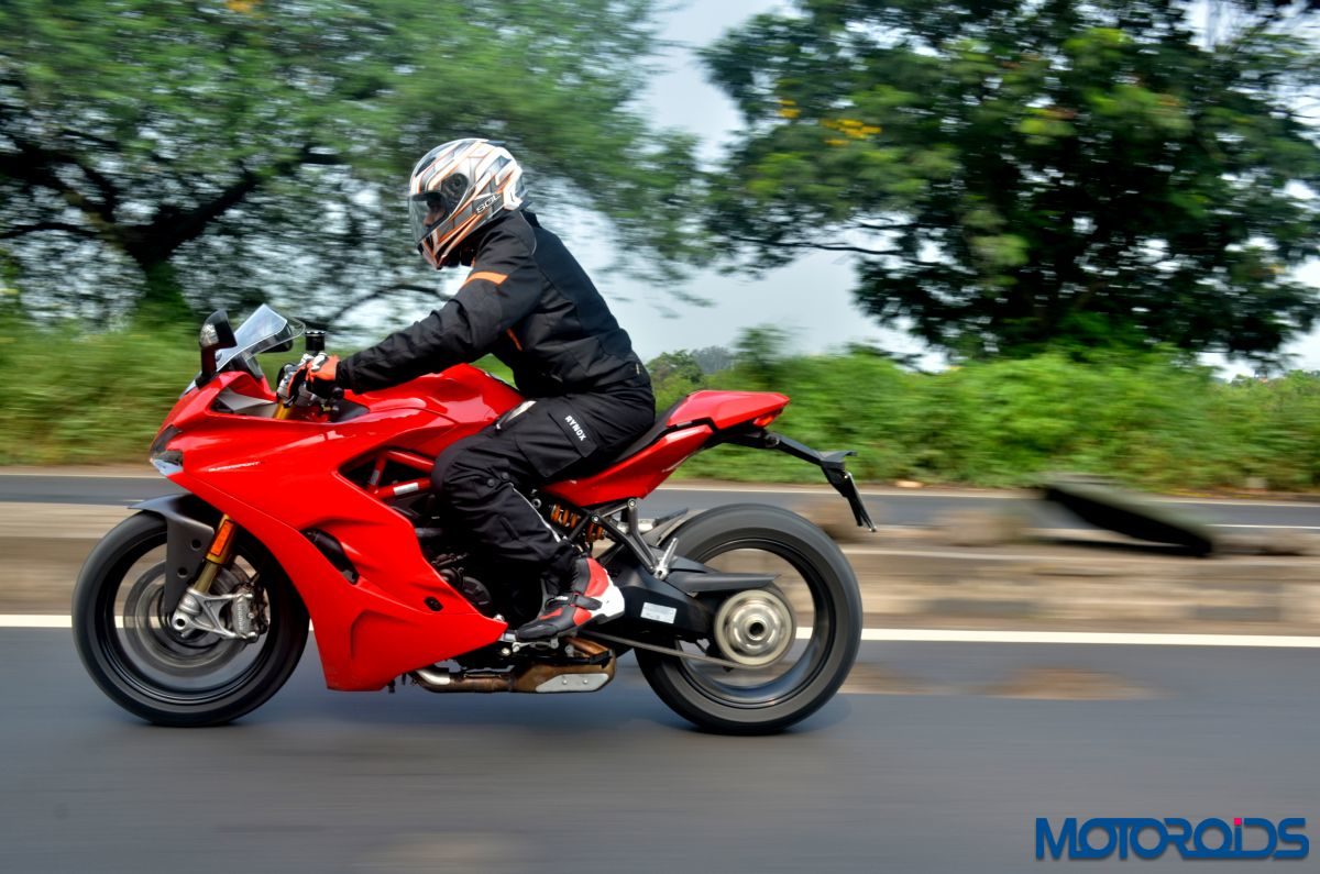 Ducati SuperSport S Review Action Shots