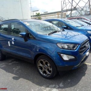 Ford EcoSport facelift spied undisguised
