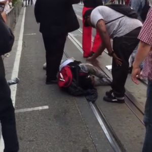 Guy Jumps On Lamborghini Aventador SV