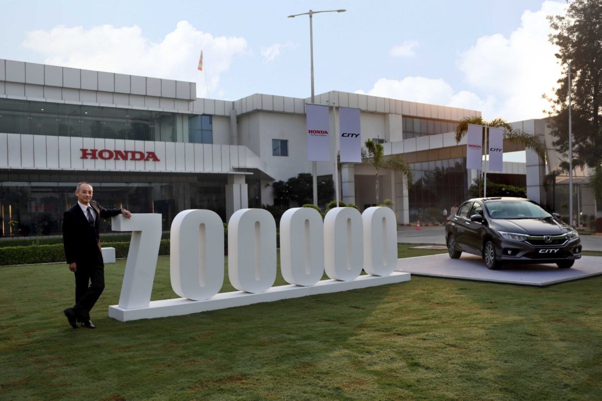 Honda City Cumulative Sales in India Reach Seven Lakh Units