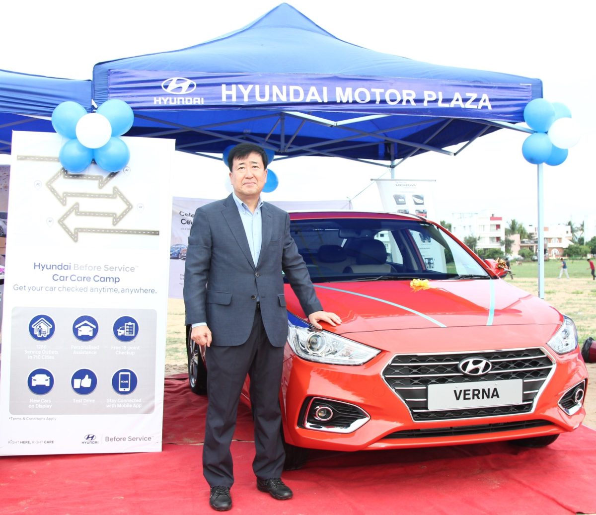 Hyundai Organized First Time Mega Before Service Camp