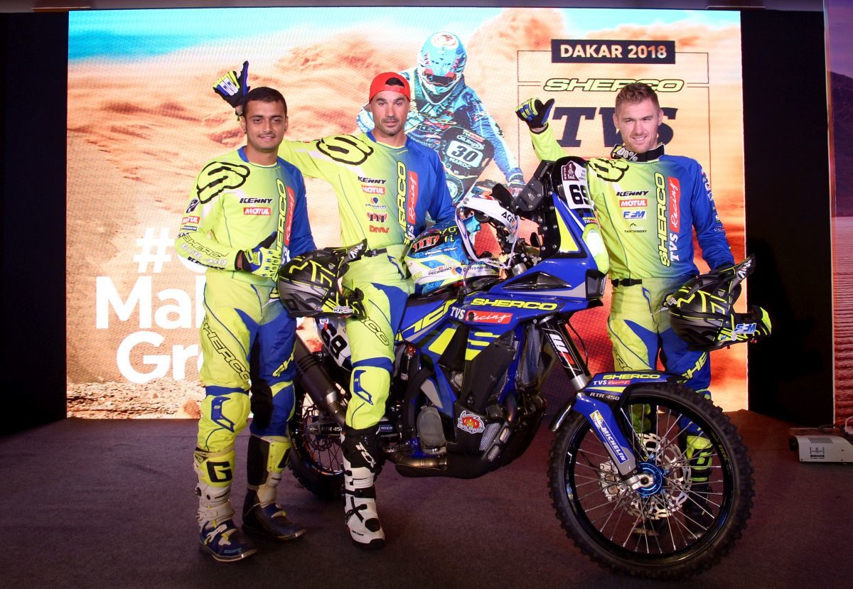 Sherco TVS Factory Rally Team Announces Squad For Dakar