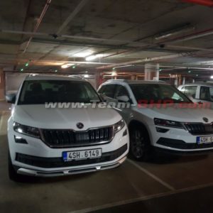 Skoda Karoq Spied In India