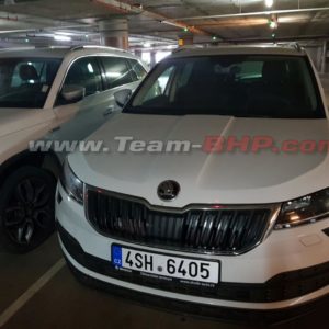 Skoda Karoq Spied In India