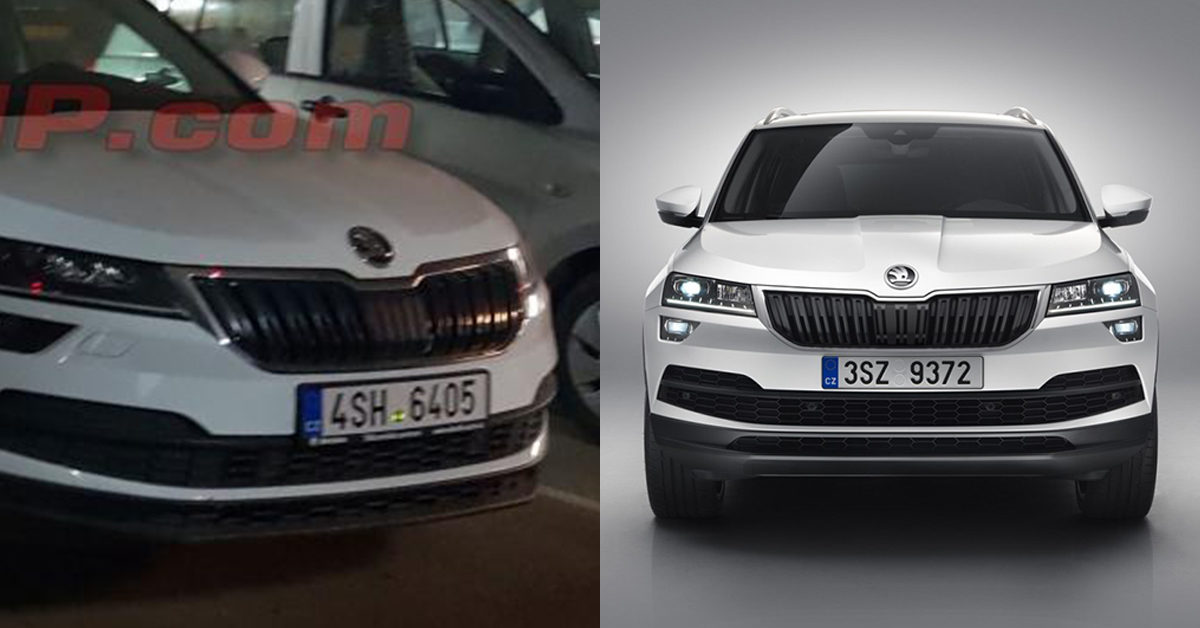 Skoda Karoq Spied In India Feature Image