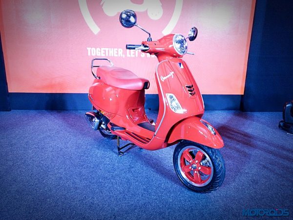 Vespa Red Launch India