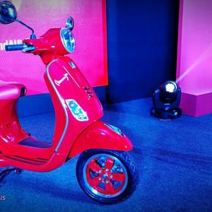 Vespa Red Launch India