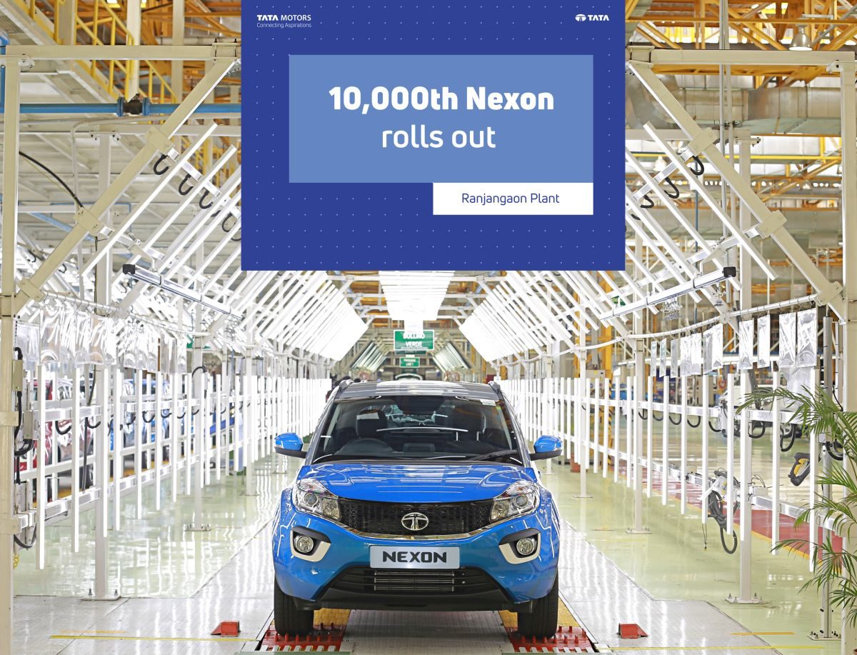 th Tata Nexon Leaves Ranjangaon Facility