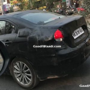 Maruti Suzuki Ciaz Facelift spied testing