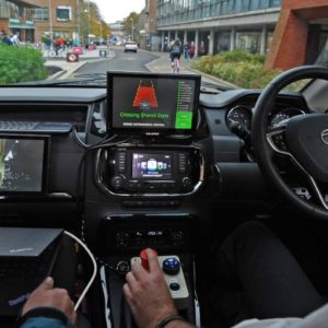 Autonomous Tata Hexa testing in UK