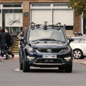 Autonomous Tata Hexa testing in UK