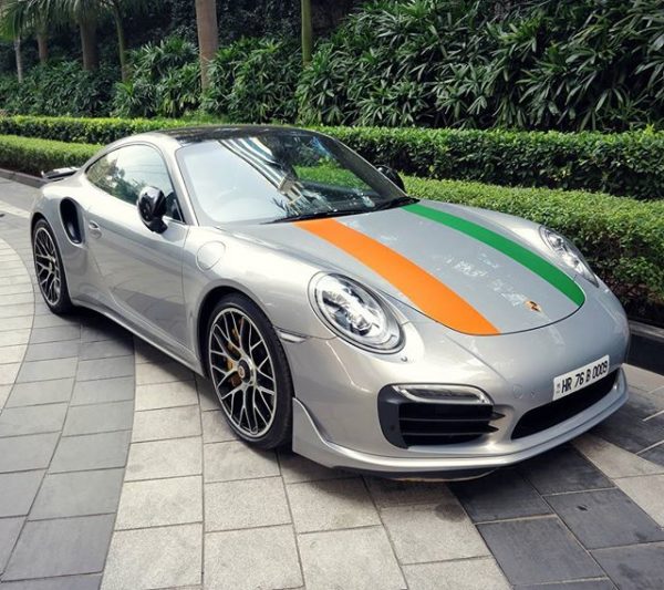 Dinesh Karthik Porsche  Turbo S