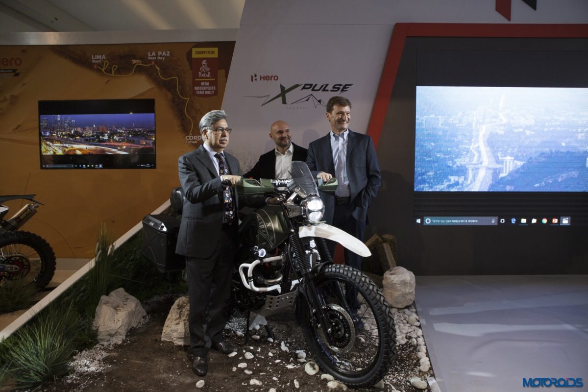 Hero MotoCorp Upcoming Off Road Motorcycle EICMA  LIVE