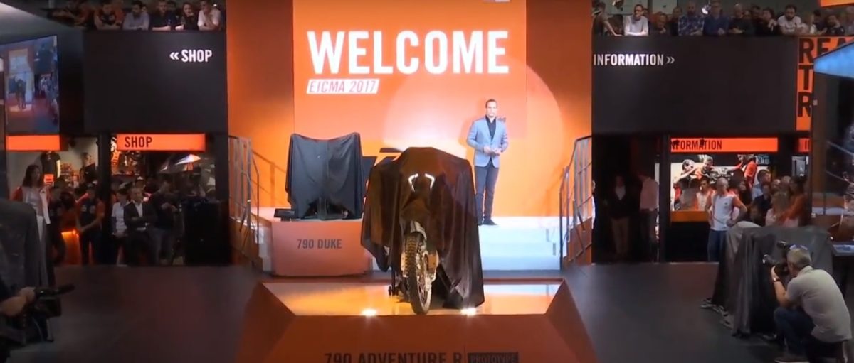 KTM  Unveiling EICMA