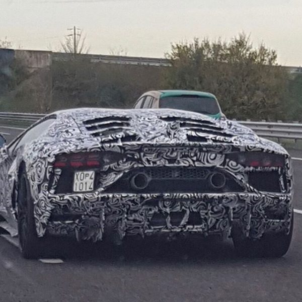 Lamborghini Aventador Performante spied testing