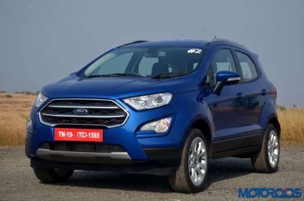 New  Ford EcoSport facelift