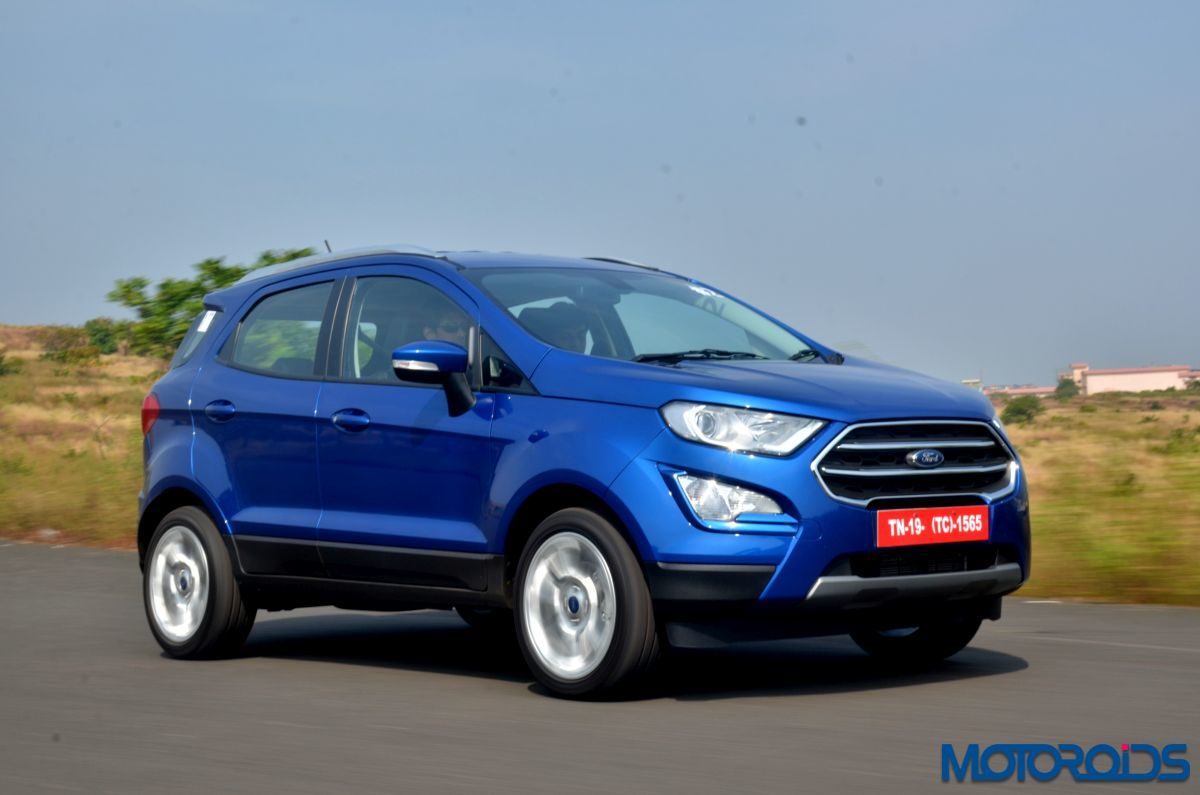 New  Ford Ecosport Motion Shots