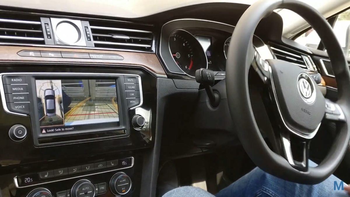 New  Volkswagen Passat Park Assist Feature Explained and Demonstrated