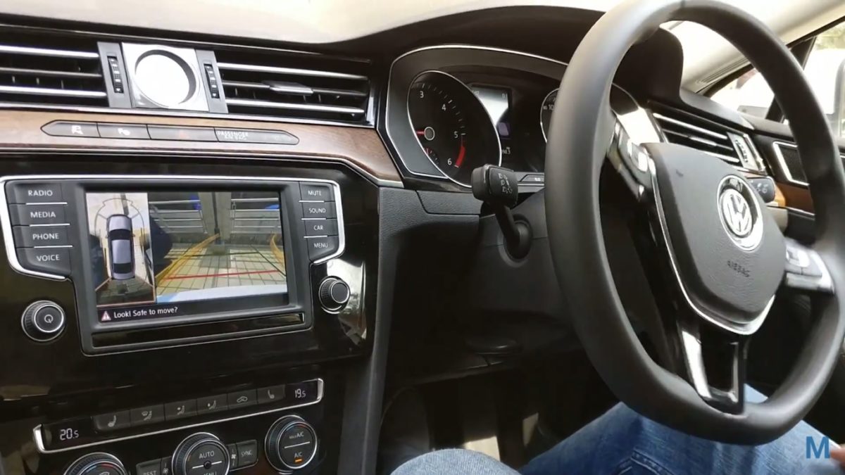 New Volkswagen Passat Park Assist Feature Explained and Demonstrated