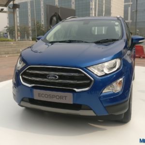 New Ford Ecosport facelift India launch live