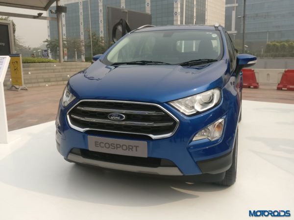 New Ford Ecosport facelift India launch live