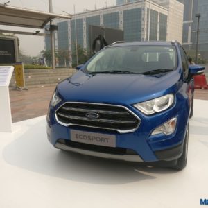 New Ford Ecosport facelift India launch live