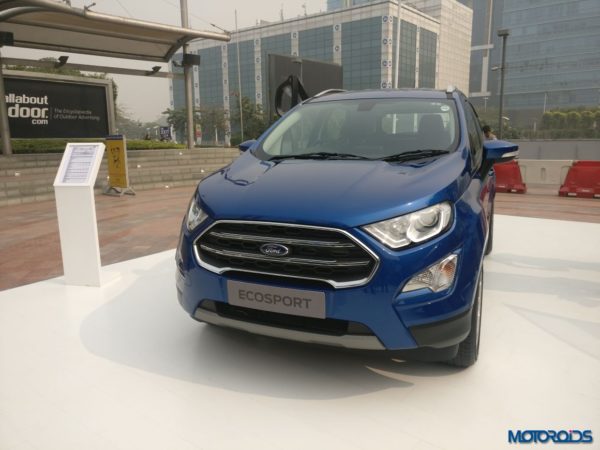 New Ford Ecosport facelift India launch live