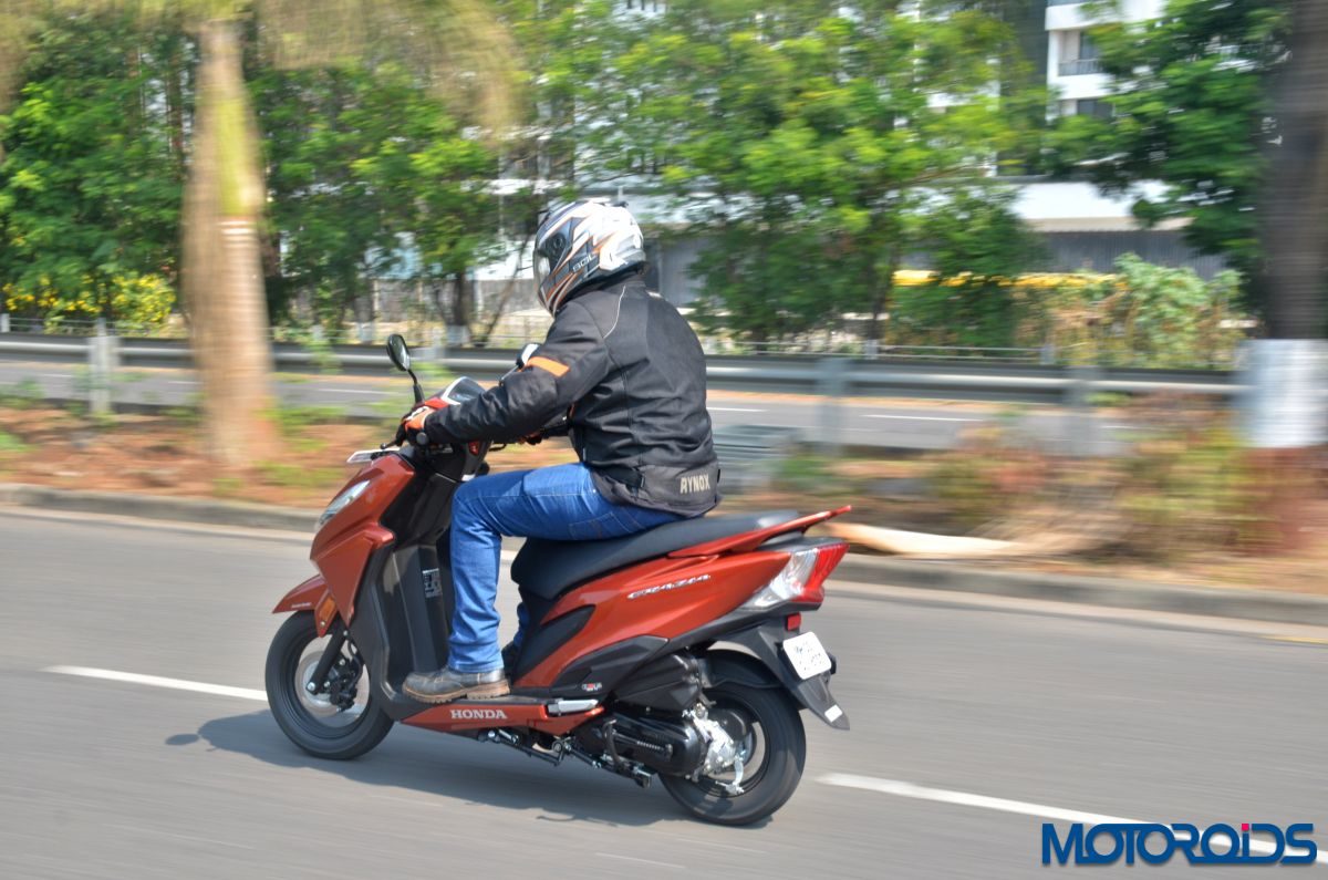 New Honda Grazia Action Shots