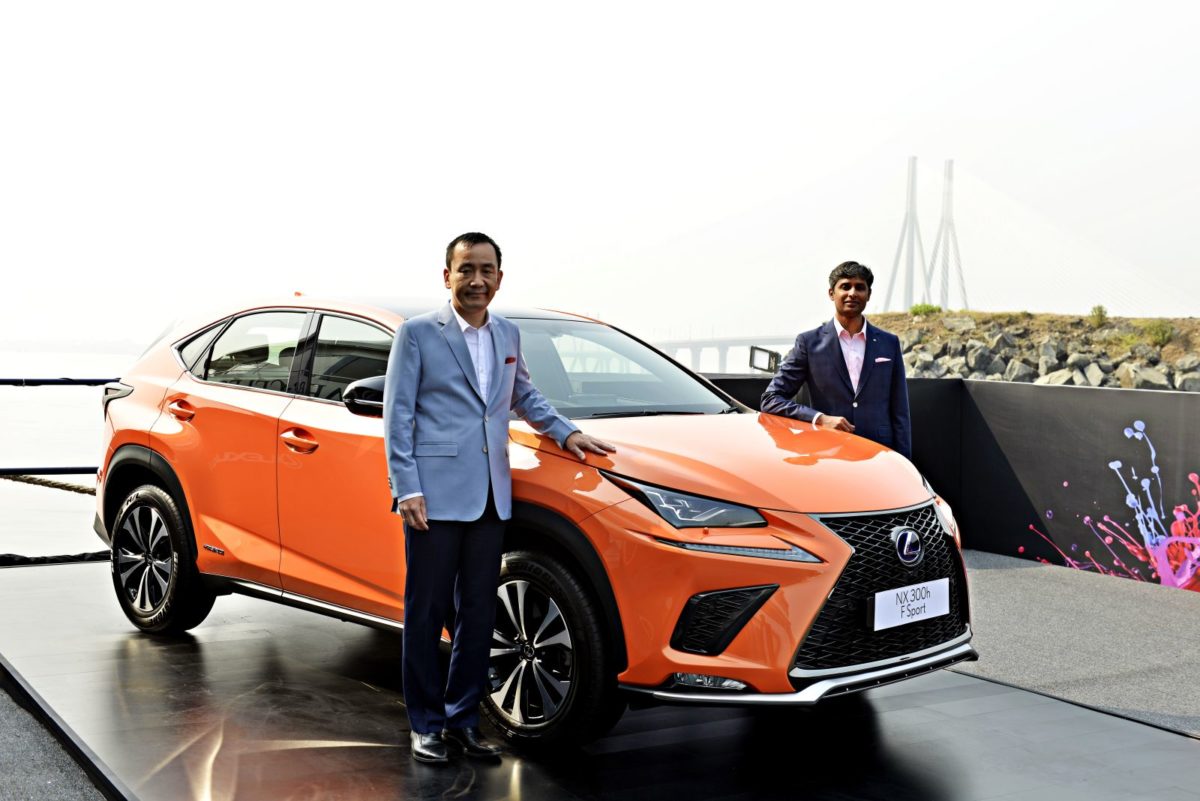 New Lexus NXh Next Hybrid Electric Vehicle Unveiled In India