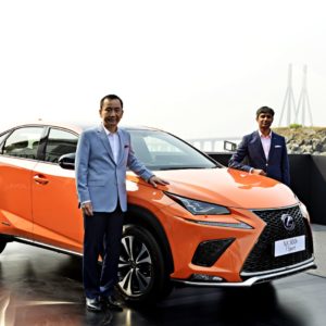 New Lexus NXh Next Hybrid Electric Vehicle Unveiled In India