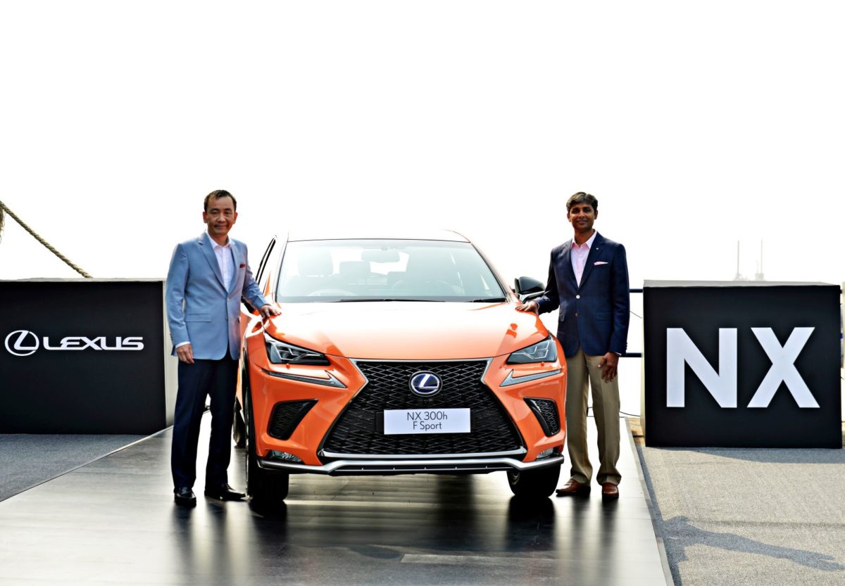 New Lexus NXh Next Hybrid Electric Vehicle Unveiled In India