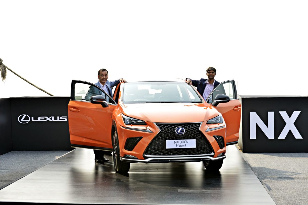 New Lexus NXh Next Hybrid Electric Vehicle Unveiled In India