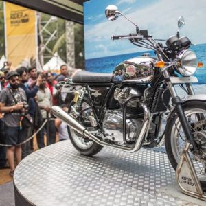 New Royal Enfield  Twins Showcased At  Rider Mania