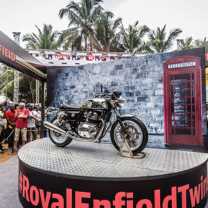 New Royal Enfield  Twins Showcased At  Rider Mania