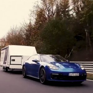 Porsche Panamera Sport Turismo Nurburgring Record